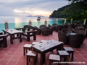 Summer Bay Lang Island Resort Restaurant seaview
