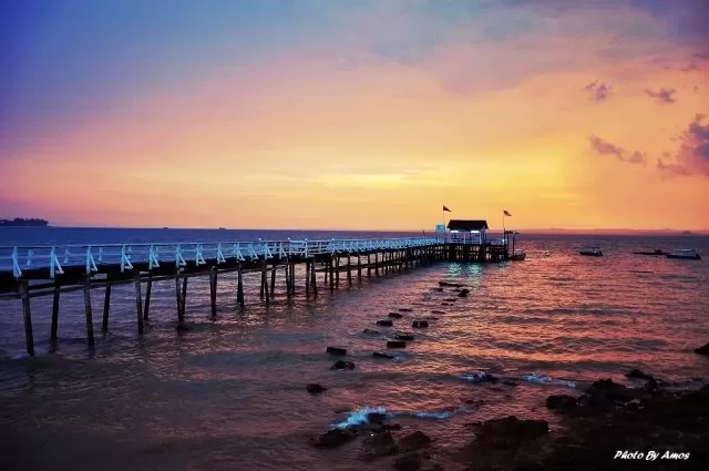 Pulau Sibu sunset