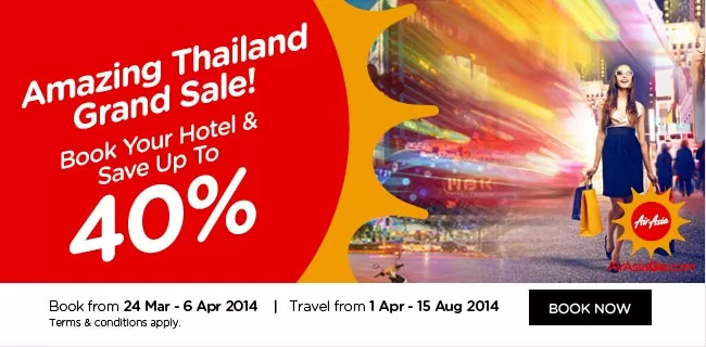 AirAsia India Amazing Thailand Grand Sale Promotion