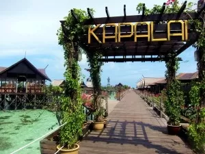 Sipadan Kapalai Dive Resort Entrance