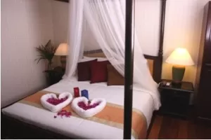 sibu island resort honeymoon suite bedroom