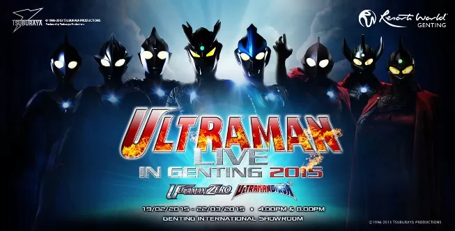 ultraman live in genting 2015