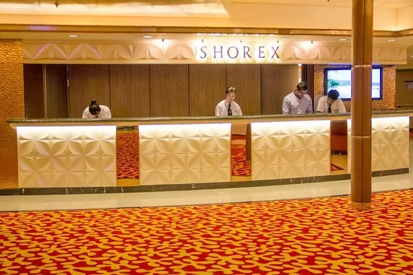 SSG Shore excursion counter
