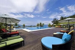 Sari Pacifica Beach Resort Pulau Sibu Swimming Pool
