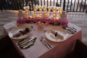 Aman Tioman Candle Light Dinner