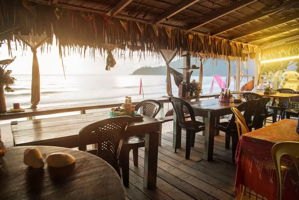 Beach Shack Driftwood Cafe