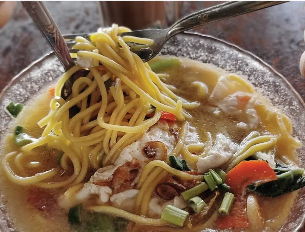 noodle soup street food tioman