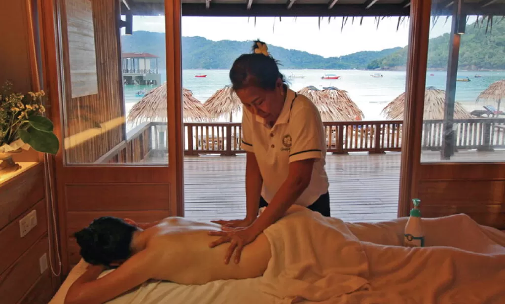 honeymoon spa massage bubu 