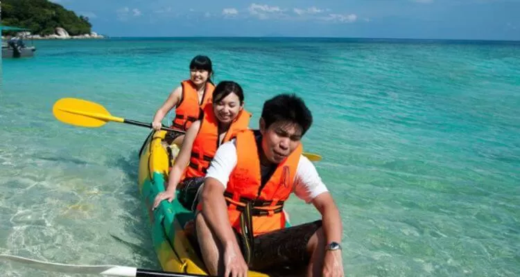 lang tengah kayaking fun activities relaxing