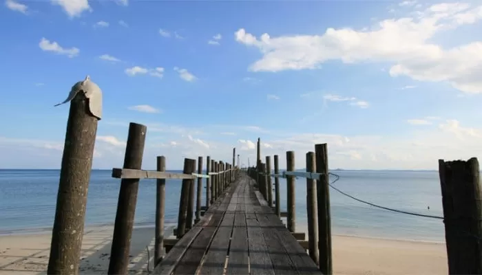 pulau besar jetty views